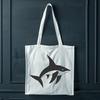Shark Illustration SVG A detailed illustration of a shark, suitable for digital editing and printing.
