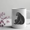 Beautiful Sloth In DXF - Free Download