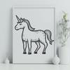 Free Unicorn In SVG, PNG, PDF And DXF File Formats - Free