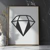 Free Unique Diamond - Free SVG Download, Commercial Use