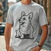 Unique Corgi In PDF And PNG