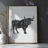 Stunning Cow Digital Artwork