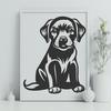 Unique Dog Printable Image In PNG For Free Download