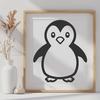 Cute Penguin - Laser Engraver PDF