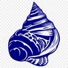 Unique Seashell In SVG, PNG, PDF And DXF File Formats - Free