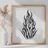 Flames Vector Illustration In SVG File Format For Free Download