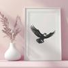 Creative Flying Owl Clip Art