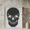 Artistic Skull In PDF - Free Digital Download