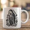 Artistic Our Lady Of Guadalupe - For Laser Engraver Project