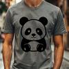 Unique Panda Vector Image In DXF For Free Download