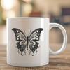 Butterfly Vector Craft File In PNG & SVG - Free Digital Download