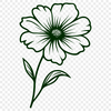 Artistic Flower - SVG For Commercial Use