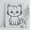 Creative Cat Drawing