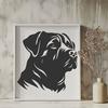 Free Unique Dog Printable Artwork DXF - Commercial Use