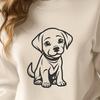 Unique Labrador Retriever PNG - For Glowforge Project