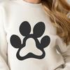 Beautiful Paw Print In PDF Format - Free Download