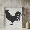 Free Unique Chicken Digital Art DXF - Commercial Use