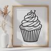 Stunning Cupcake Template