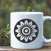 Stunning Sunflower - Glowforge PNG