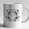 Beautiful Axolotl - Sublimation PDF