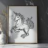 Beautiful Unicorn Clipart