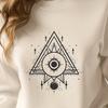 Creative Eye Of Providence In DXF