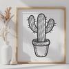 Cactus DXF For Download - Free Commercial Use License