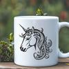 Creative Unicorn Drawing - Free PNG