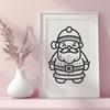 Stunning Santa Claus In PNG & SVG