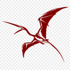 Artistic Pteranodon Vector Illustration