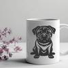 Pug In PDF Format - Free Commercial Use License