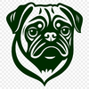 Pug Digital Drawing In PNG & SVG - Free Digital Download