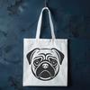 Free Unique Pug Clipart