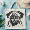 Creative Pug - Laser Cutter SVG