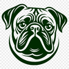 Dog Vector Drawing In SVG, PNG, PDF And DXF Formats