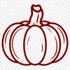 Unique Pumpkin Printable Artwork - Free SVG