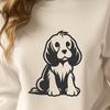 Free Cocker Spaniel Vector Drawing - Free SVG Download