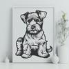 Sitting Puppy Image - Free PNG