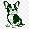 Artistic Puppy DXF - Free Commercial Use Download