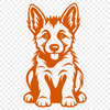 Beautiful Puppy In DXF - For Free Download, Commercial Use