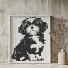 Creative Dog SVG - For Sublimation Project