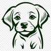 Stunning Labrador Retriever Drawing - Free SVG Download