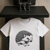 Beautiful Wildlife Graphic Design SVG Image Illustrative hedgehog graphic in vector format