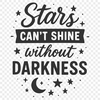 Inspirational quote in bold typography, suitable for use with cutting machines or laser engraving.