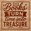 A minimalist vector graphic illustration of a person reading a book with inspirational quotes surrounding them.