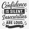 A self-empowerment quote designed as a vector graphic with clean lines and simple typography.