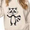 Raccoon Illustration in Various Poses A digital vector illustration of a raccoon in various poses.