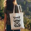 Cute Raccoon Vector Graphic Design Element An SVG illustration of a curious raccoon in motion, suitable for vector graphics and design projects.