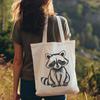 Stylized Raccoon Design An SVG design featuring a stylized raccoon image suitable for digital and craft projects.
