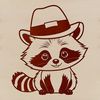 Free SVG Raccoon Graphics for Crafting and Design A realistic illustration of a raccoon in vector format.